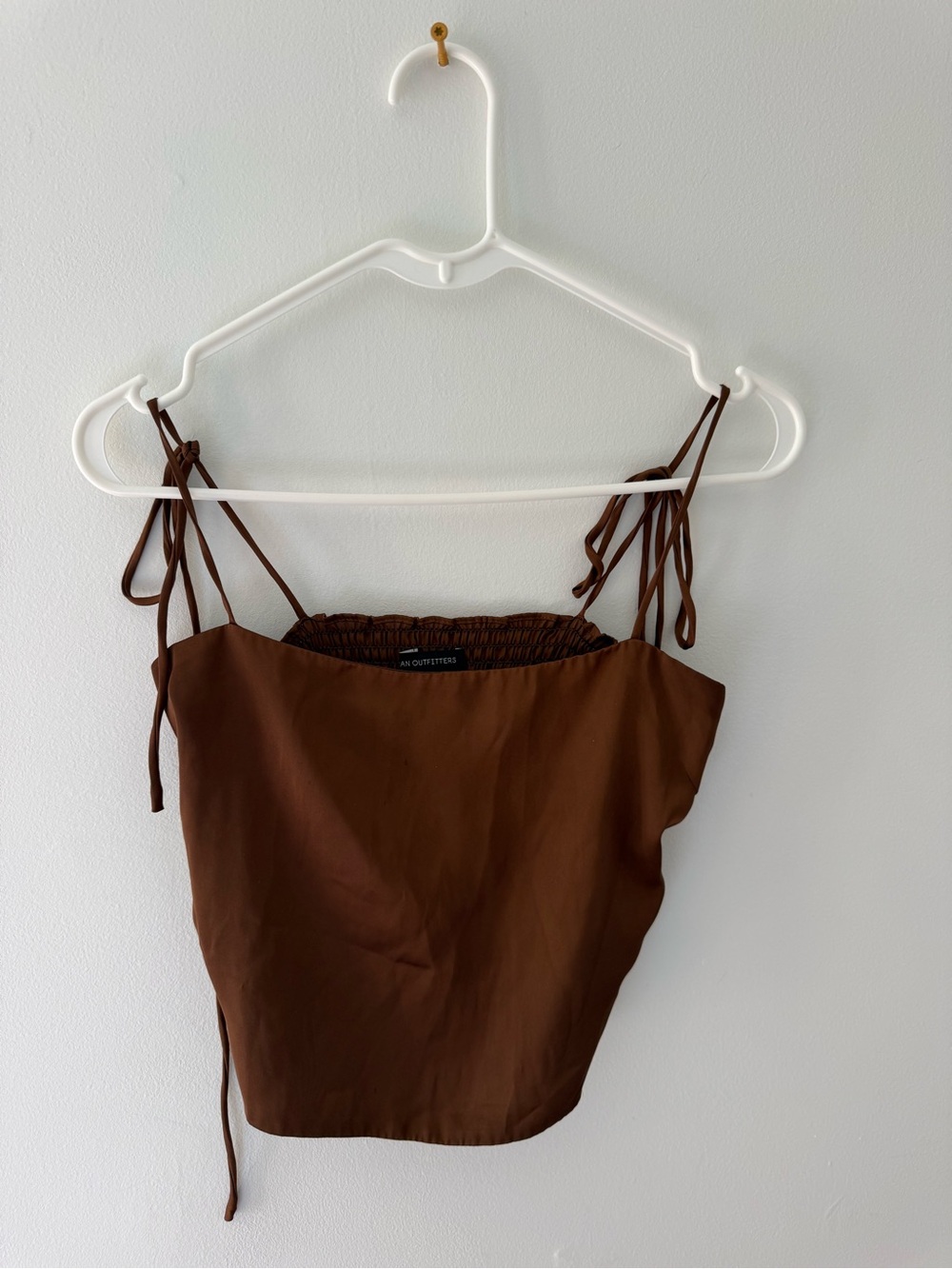 Urban Outfitters Brown Tie-Strap Women’s Cami Top